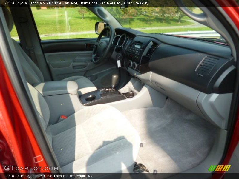 Barcelona Red Metallic / Graphite Gray 2009 Toyota Tacoma V6 Double Cab 4x4