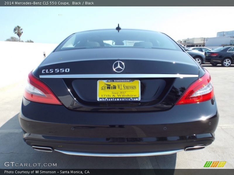 Black / Black 2014 Mercedes-Benz CLS 550 Coupe