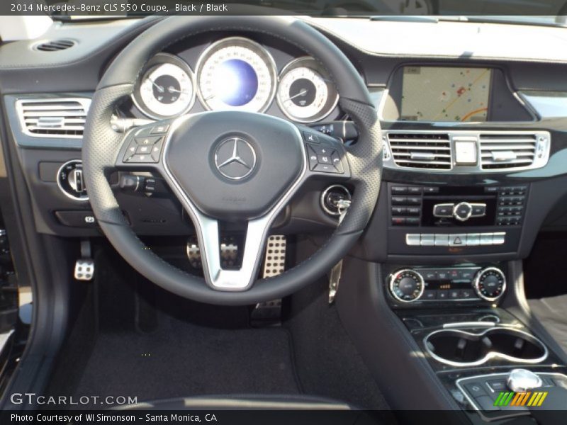 Black / Black 2014 Mercedes-Benz CLS 550 Coupe