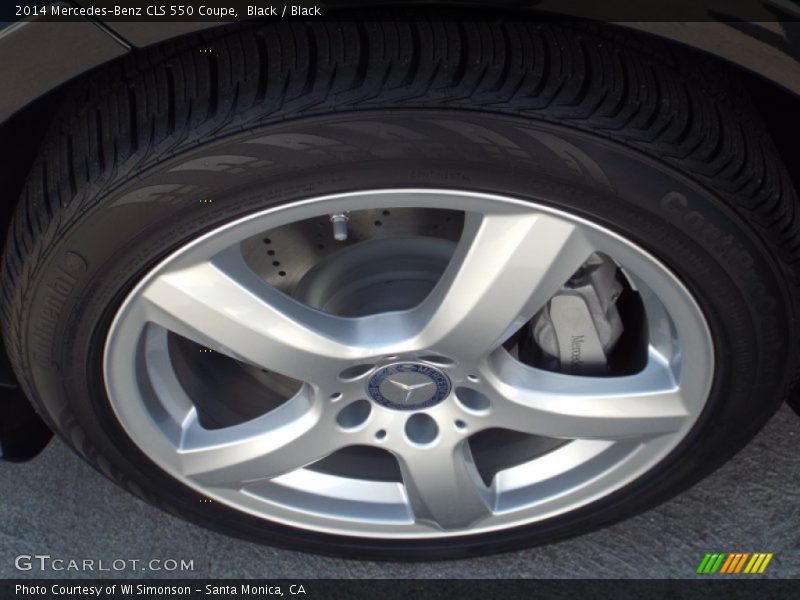Black / Black 2014 Mercedes-Benz CLS 550 Coupe