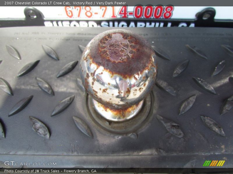 Victory Red / Very Dark Pewter 2007 Chevrolet Colorado LT Crew Cab