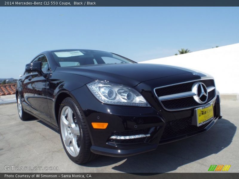 Black / Black 2014 Mercedes-Benz CLS 550 Coupe