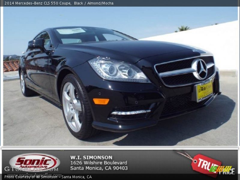 Black / Almond/Mocha 2014 Mercedes-Benz CLS 550 Coupe