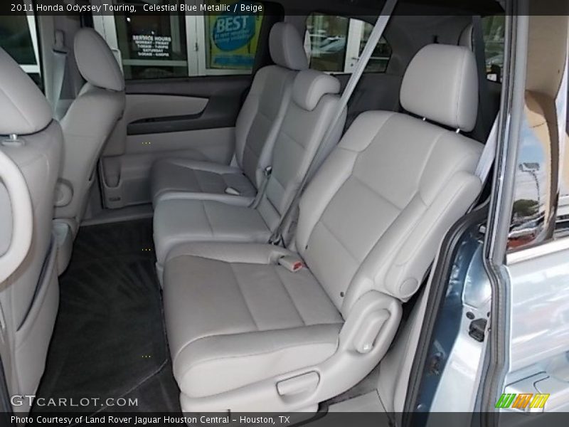 Celestial Blue Metallic / Beige 2011 Honda Odyssey Touring