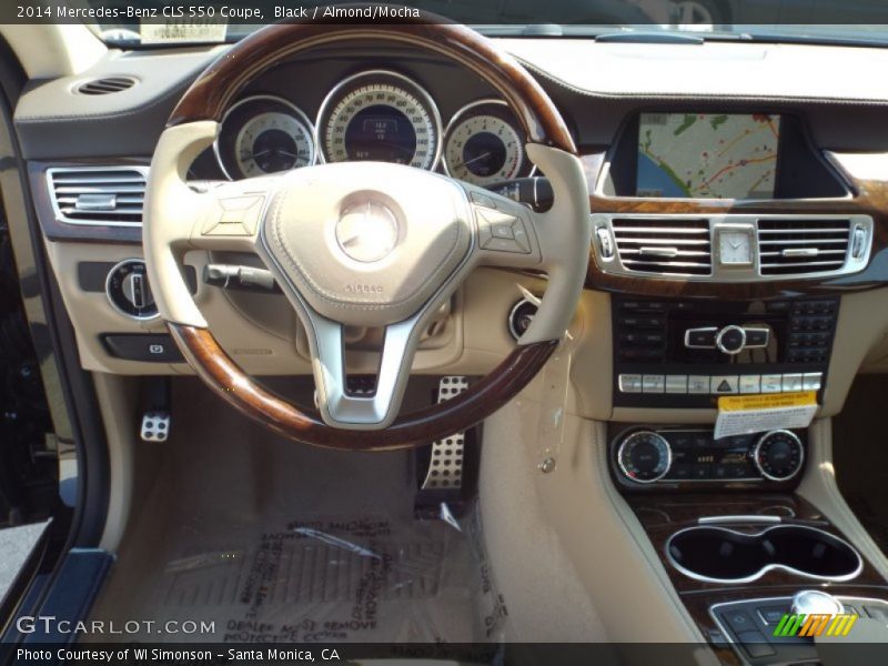 Black / Almond/Mocha 2014 Mercedes-Benz CLS 550 Coupe