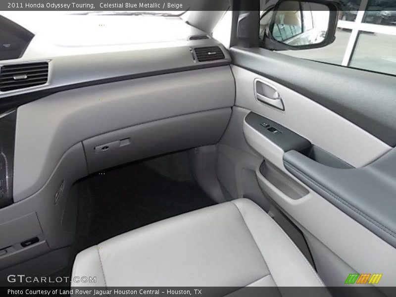Celestial Blue Metallic / Beige 2011 Honda Odyssey Touring