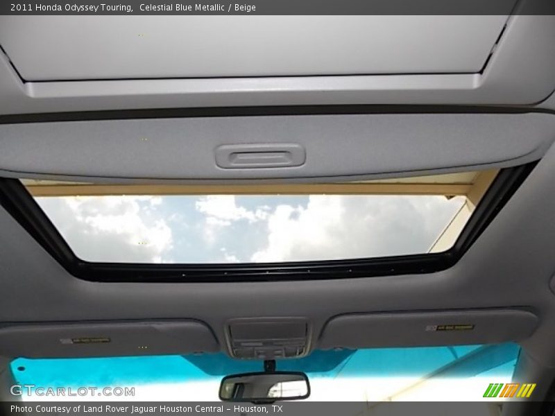 Celestial Blue Metallic / Beige 2011 Honda Odyssey Touring