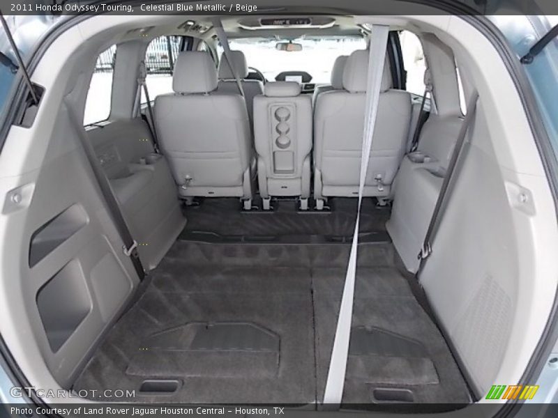 Celestial Blue Metallic / Beige 2011 Honda Odyssey Touring