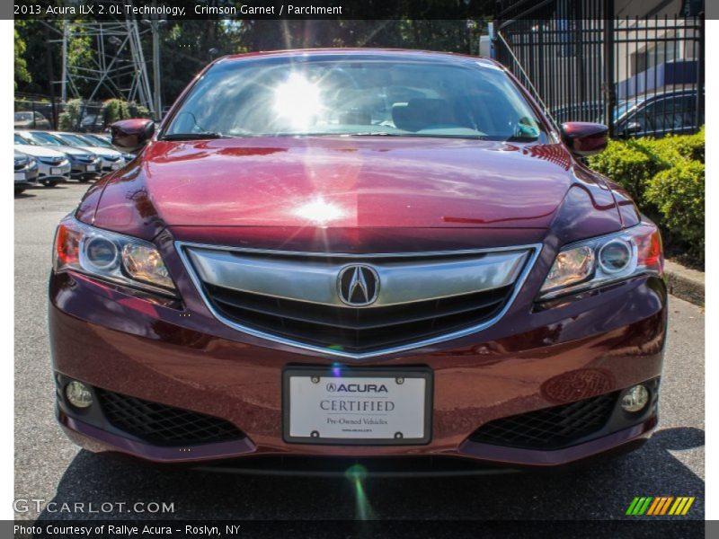 Crimson Garnet / Parchment 2013 Acura ILX 2.0L Technology