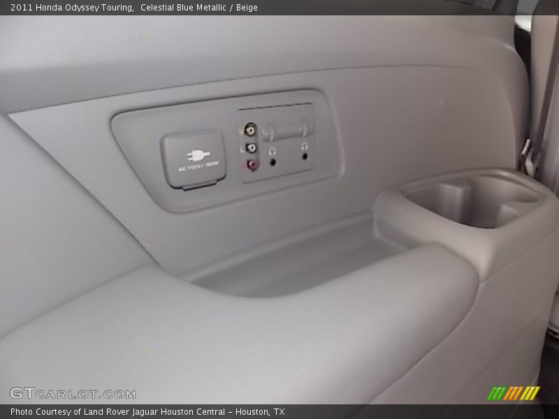 Celestial Blue Metallic / Beige 2011 Honda Odyssey Touring