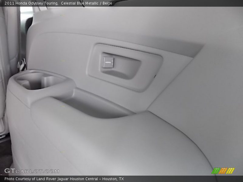 Celestial Blue Metallic / Beige 2011 Honda Odyssey Touring