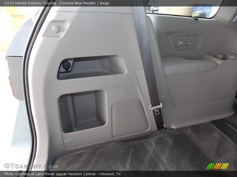 Celestial Blue Metallic / Beige 2011 Honda Odyssey Touring