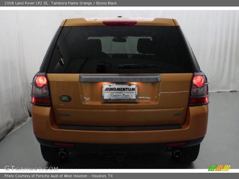 Tambora Flame Orange / Ebony Black 2008 Land Rover LR2 SE