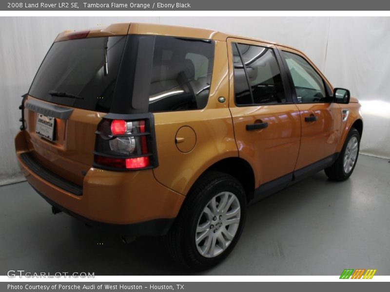 Tambora Flame Orange / Ebony Black 2008 Land Rover LR2 SE