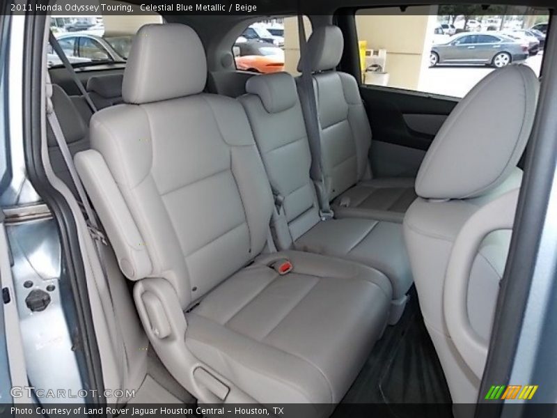 Celestial Blue Metallic / Beige 2011 Honda Odyssey Touring