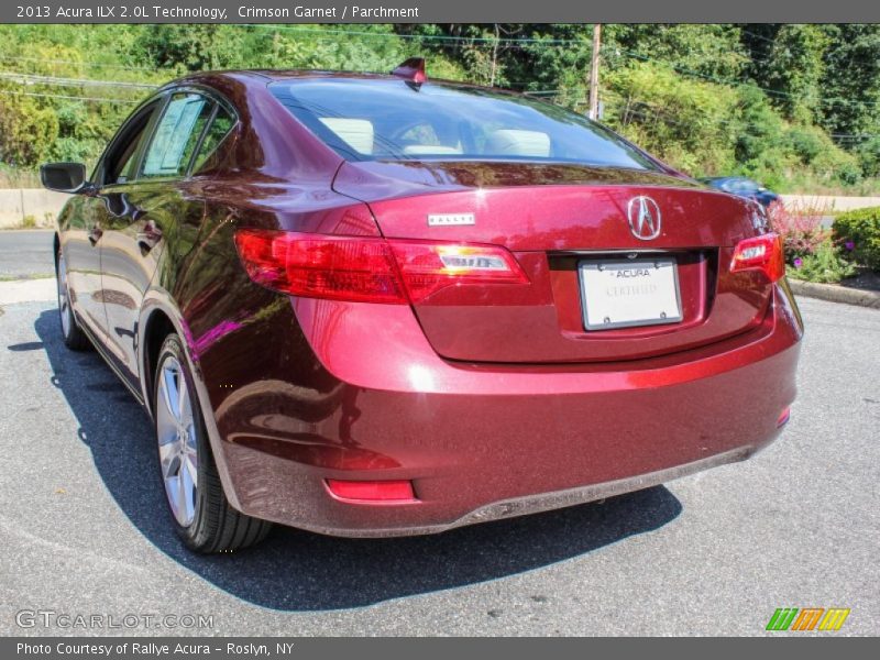 Crimson Garnet / Parchment 2013 Acura ILX 2.0L Technology