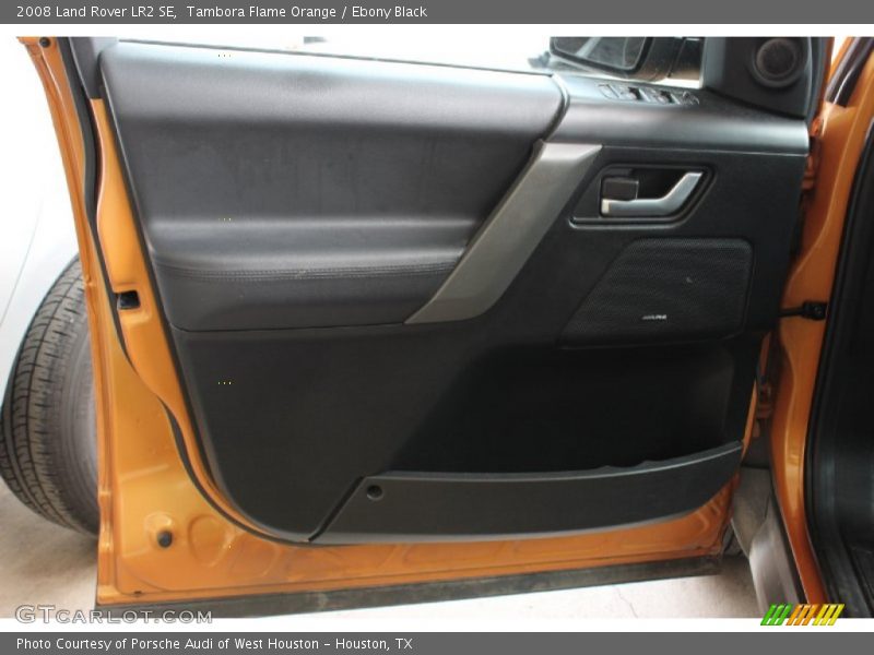 Tambora Flame Orange / Ebony Black 2008 Land Rover LR2 SE