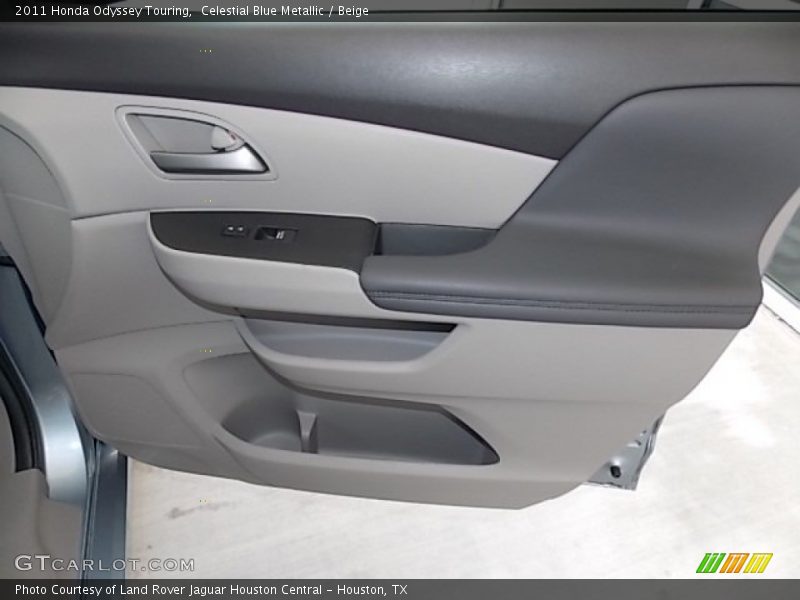 Celestial Blue Metallic / Beige 2011 Honda Odyssey Touring