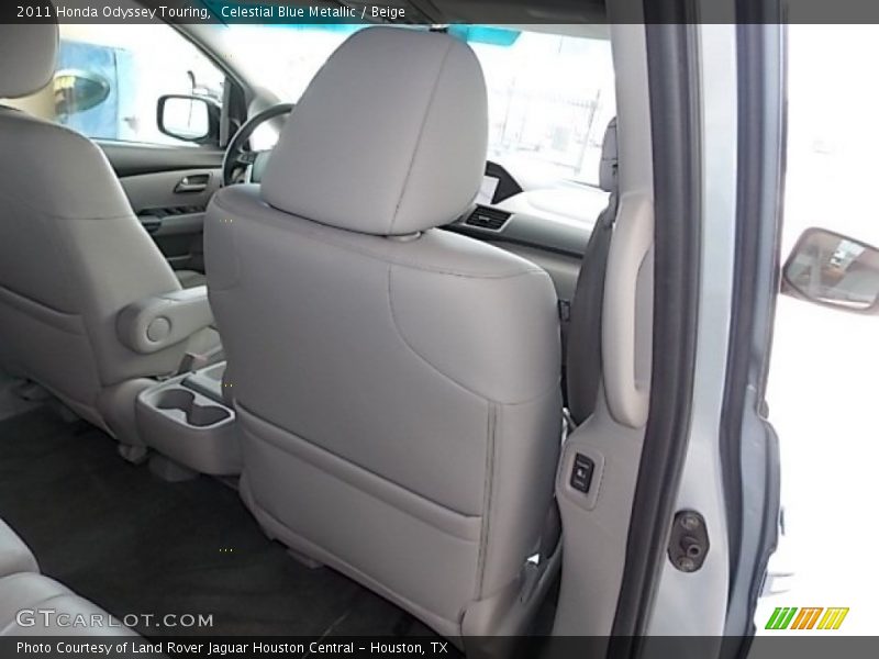 Celestial Blue Metallic / Beige 2011 Honda Odyssey Touring