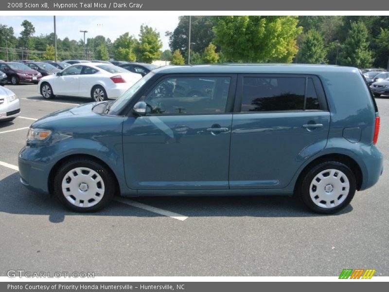 Hypnotic Teal Mica / Dark Gray 2008 Scion xB