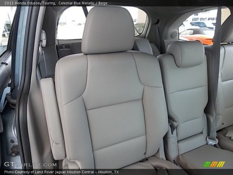 Celestial Blue Metallic / Beige 2011 Honda Odyssey Touring
