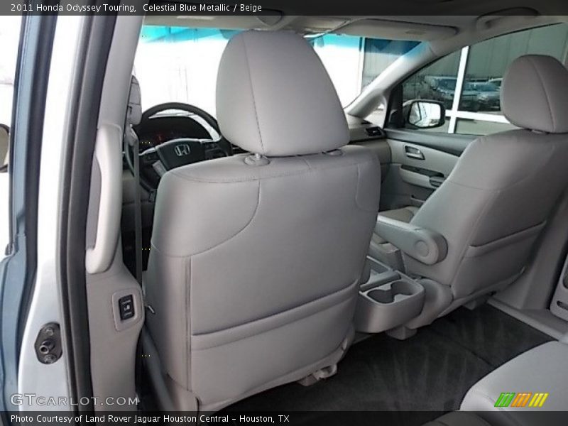 Celestial Blue Metallic / Beige 2011 Honda Odyssey Touring