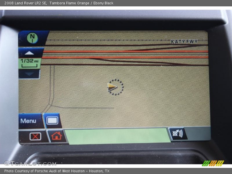 Tambora Flame Orange / Ebony Black 2008 Land Rover LR2 SE