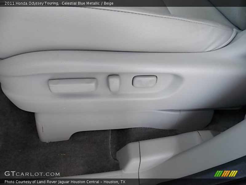 Celestial Blue Metallic / Beige 2011 Honda Odyssey Touring