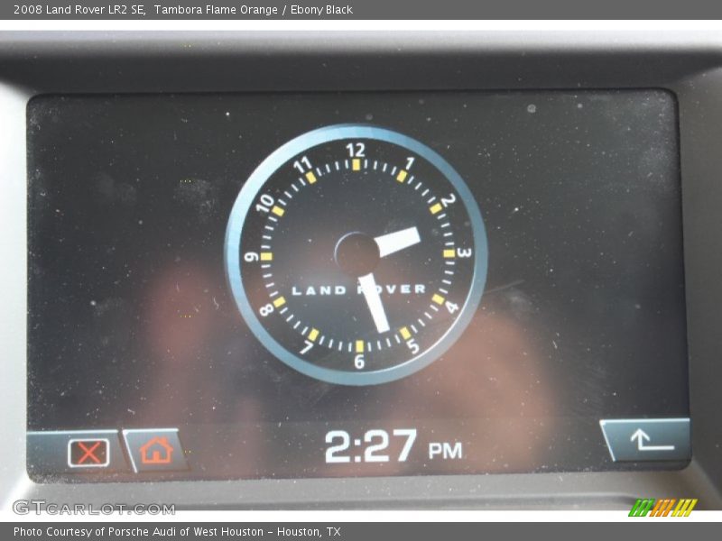 Tambora Flame Orange / Ebony Black 2008 Land Rover LR2 SE
