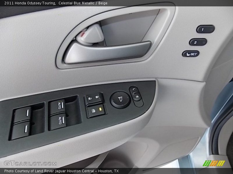Celestial Blue Metallic / Beige 2011 Honda Odyssey Touring