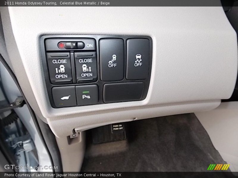 Celestial Blue Metallic / Beige 2011 Honda Odyssey Touring