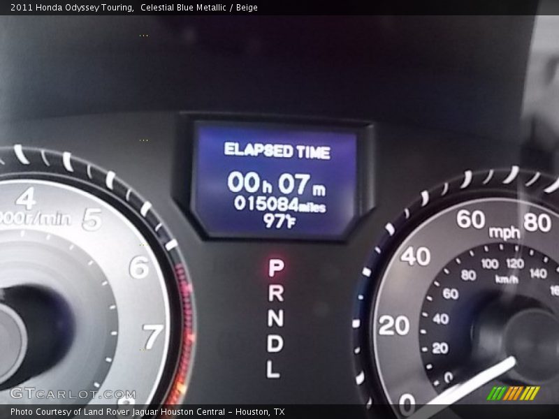 Celestial Blue Metallic / Beige 2011 Honda Odyssey Touring