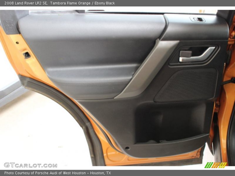 Tambora Flame Orange / Ebony Black 2008 Land Rover LR2 SE