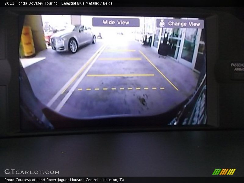 Celestial Blue Metallic / Beige 2011 Honda Odyssey Touring