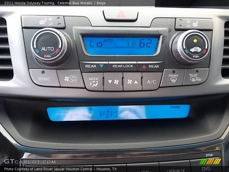 Celestial Blue Metallic / Beige 2011 Honda Odyssey Touring
