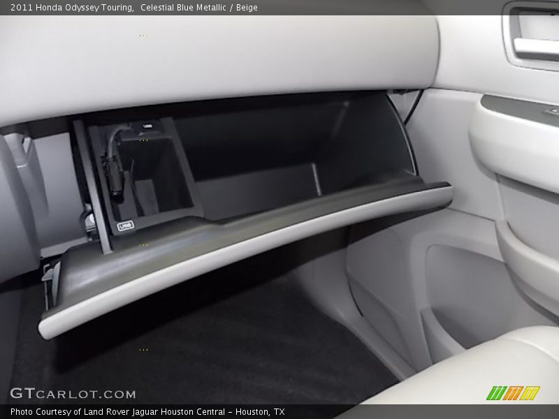 Celestial Blue Metallic / Beige 2011 Honda Odyssey Touring