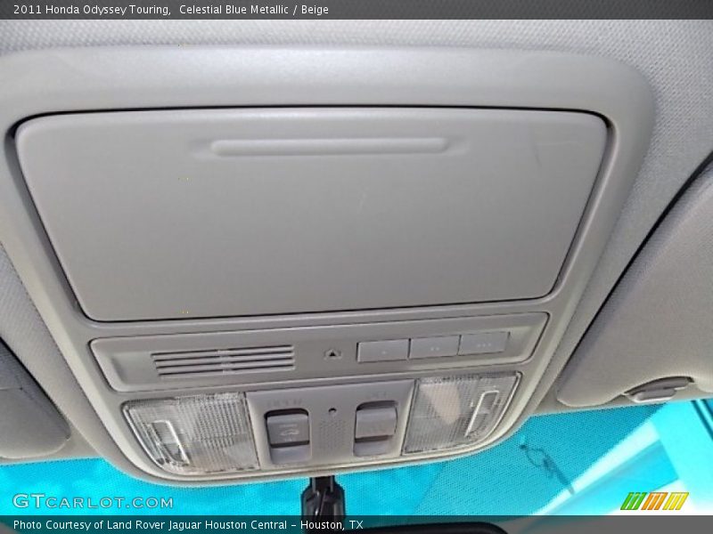 Celestial Blue Metallic / Beige 2011 Honda Odyssey Touring