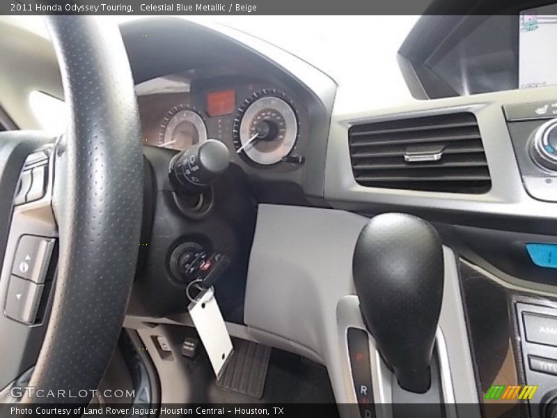 Celestial Blue Metallic / Beige 2011 Honda Odyssey Touring