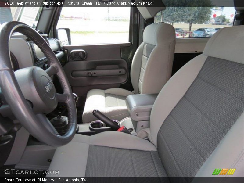 Front Seat of 2010 Wrangler Rubicon 4x4