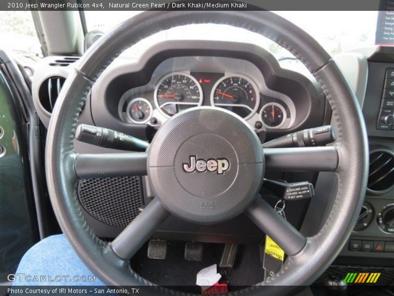  2010 Wrangler Rubicon 4x4 Steering Wheel