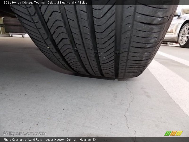 Celestial Blue Metallic / Beige 2011 Honda Odyssey Touring