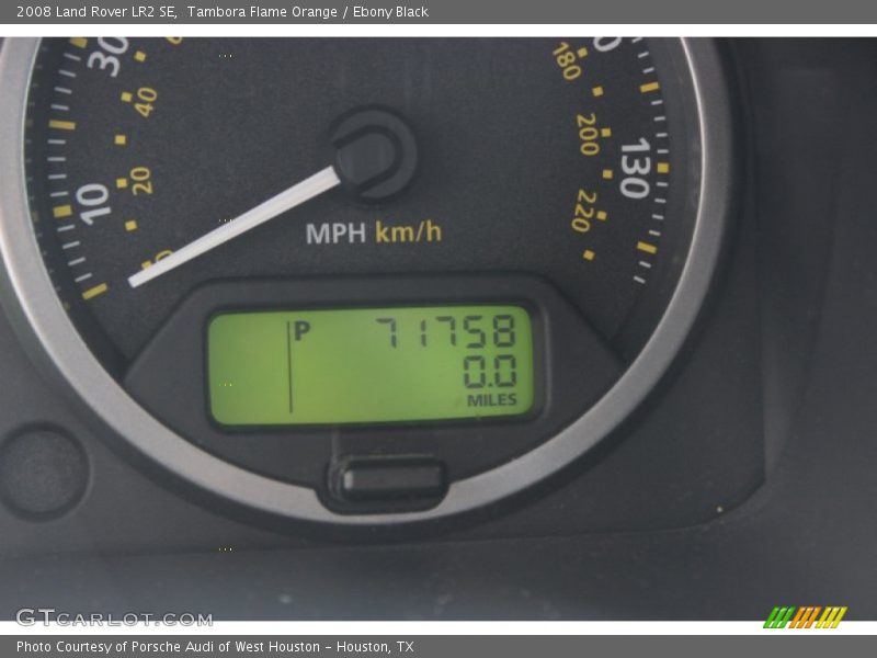 Tambora Flame Orange / Ebony Black 2008 Land Rover LR2 SE