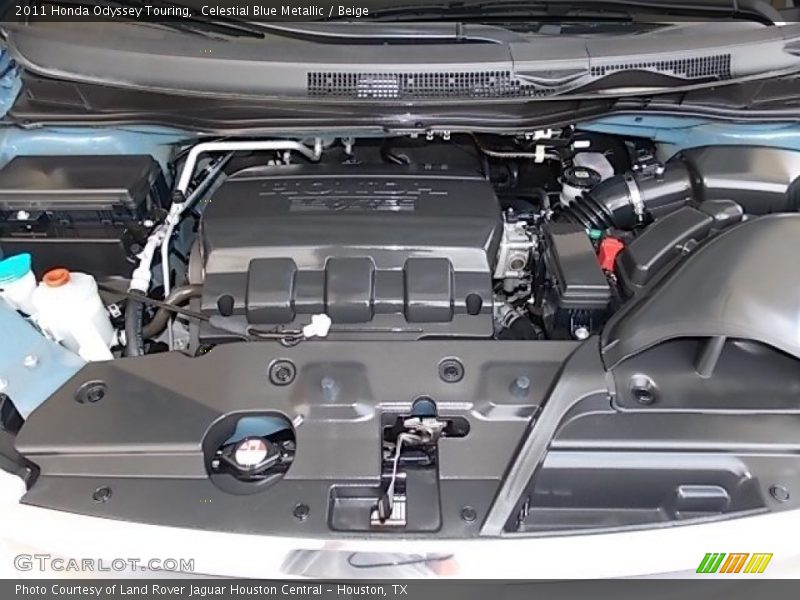 Celestial Blue Metallic / Beige 2011 Honda Odyssey Touring