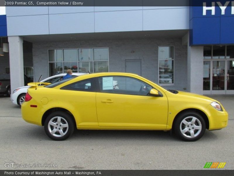 Competition Yellow / Ebony 2009 Pontiac G5