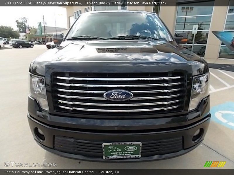 Tuxedo Black / Harley Davidson Lava Red/Black 2010 Ford F150 Harley-Davidson SuperCrew