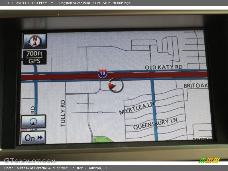 Navigation of 2012 GX 460 Premium