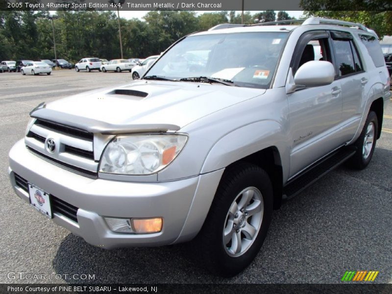 Titanium Metallic / Dark Charcoal 2005 Toyota 4Runner Sport Edition 4x4