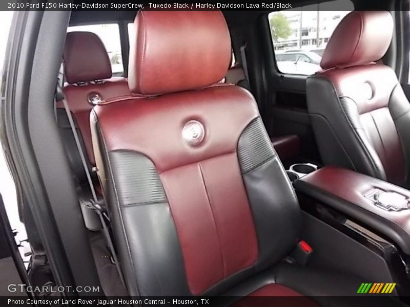Front Seat of 2010 F150 Harley-Davidson SuperCrew