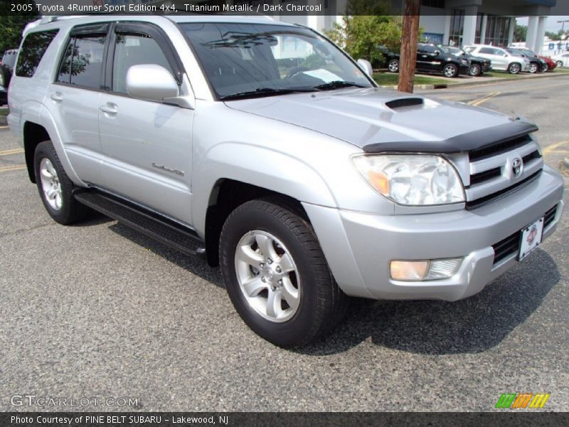 Titanium Metallic / Dark Charcoal 2005 Toyota 4Runner Sport Edition 4x4