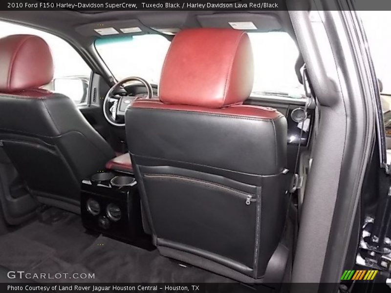 Tuxedo Black / Harley Davidson Lava Red/Black 2010 Ford F150 Harley-Davidson SuperCrew